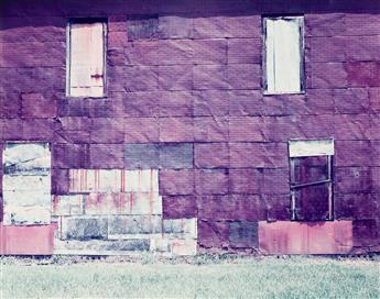 WILLIAM CHRISTENBERRY (1936-2016) Side of Warehouse, Newbern, Alabama * Window of Black Building, Newbern, Alabama.